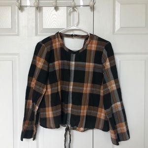 Madewell Fall-Colored Lightweight Blouse